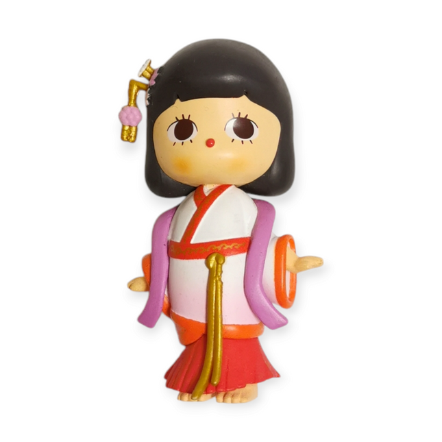 Bobbi Girl in Chinese Costume – 3" PVC Designer Figure (Pop Mart, Pre-Owned)