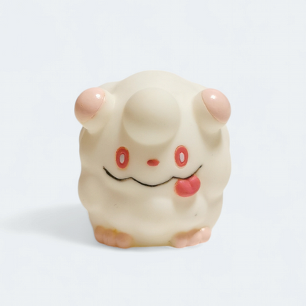 Pokemon Swirlix 1.5" Finger Puppet – Catch Them All B.13 (Bandai, Pre-Owned)