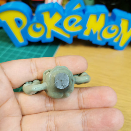 Vintage TOMY Pokemon Geodude 2" Mini Figure – CGTSJ (Pre-Owned)