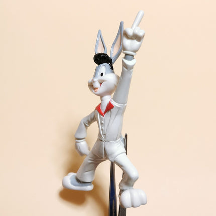 Looney Tunes ELVIS PRESLEYBUGS BUNNY 4.5" Mini Figure PVC 1999 Mascot Toy