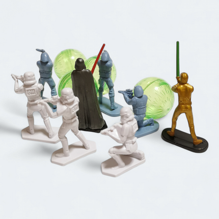 Star Wars Command Luke Skywalker & Darth Vader w Blast Ball – Figure Loose (Pre-Owned)