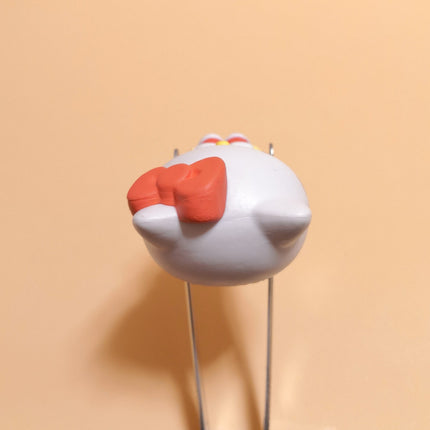 Sanrio Hello Kitty Sad Sitting & Waiting 2.5" Figure (2022, Pre-Owned)