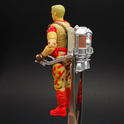 Silver JETPACK ROCKET BACKPACK Lot of 5 for 3.75" 4" Action Figure Weapon Part