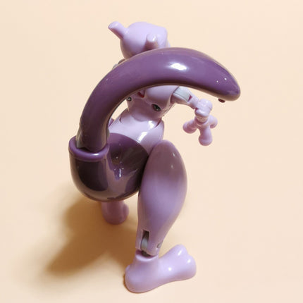 Pokemon Mewtwo Transforming Toy 4" Figure – Articulated (Rare, Pre-Owned)
