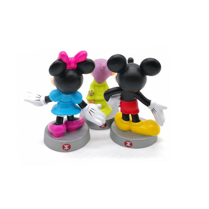 Disney 100 Years Mickey, Minnie & Dopey 3" Mini Figures – MTR Hong Kong Set