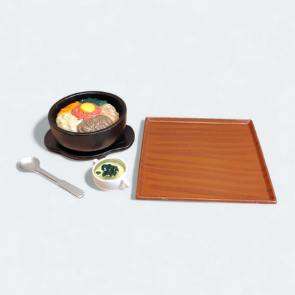 Re-Ment Family Restaurant 2 #8 Grilled Bibimbap Rice Bowl – Dollhouse Food (Pre-Owned)
