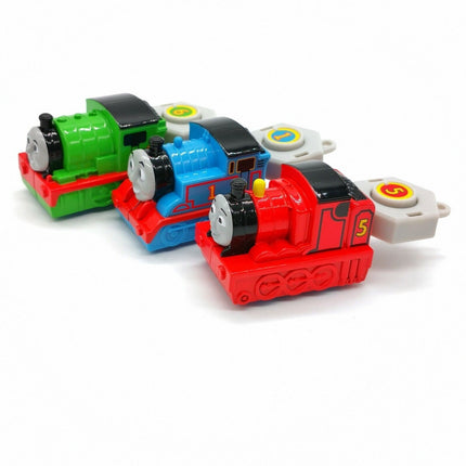 Thomas & Friends 1.5" Mini Train THOMAS JAMES PERCY Figure Push & Shoot Lot of 3