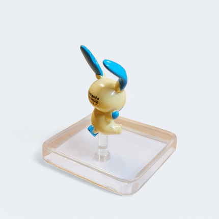 Pokemon Full Color Advance Minun 1" Mini Figure – Pokedex (Bandai, Pre-Owned)