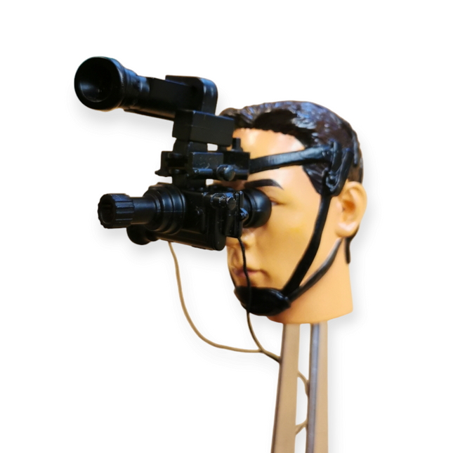 1/6 Scale Head Sculpt with Night Vision Goggle – Asian Toy Accessory (Pre-Owned)