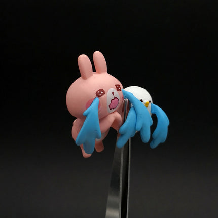 Kanahei’s Small Animal Pink Rabbit & White Chick Crying 2" Mini Figure (Pre-Owned)