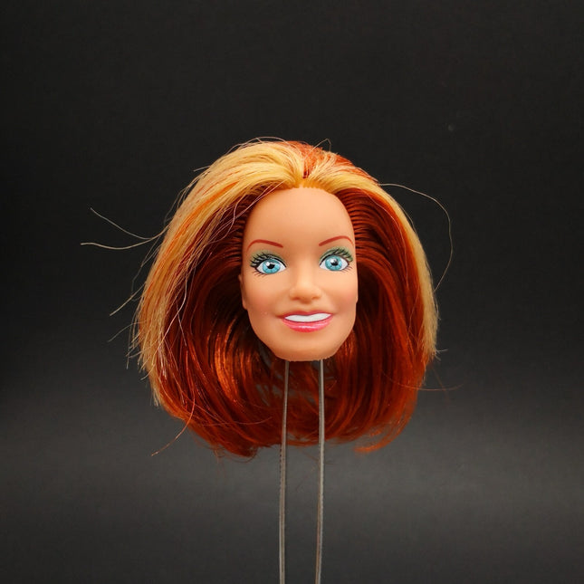 1/6 Scale Doll Spice Girls Geri Halliwell Head Only – Red Hair for 12" Doll (Pre-Owned)