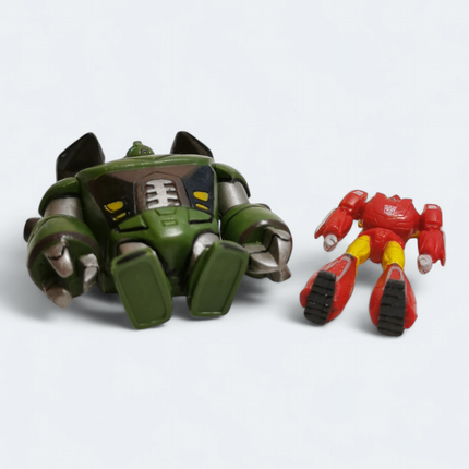 Transformers BULKHEAD & HOTROD Animated Miniature  2" Mini Figure Kids Toy Loose