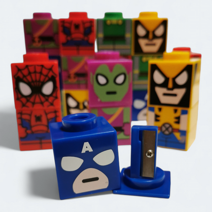 Marvel Super Hero STATIONERY BLOCK Lot of 21 Spider Man Wolverine Green Goblin
