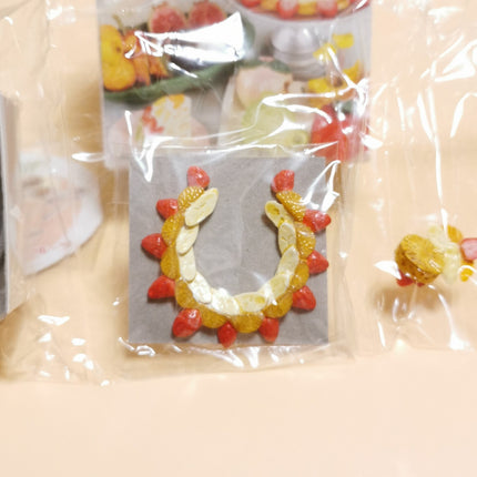 Re-Ment Fruit Wave Diary #3 Assorted Fruit Slice Platter – Dollhouse Dish (Sealed)