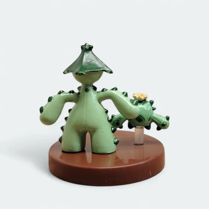 Pokemon 1/40 Zukan Cacnea & Cacturne 1.25" Mini Figure – Gashapon (TOMY Japan, Pre-Owned)