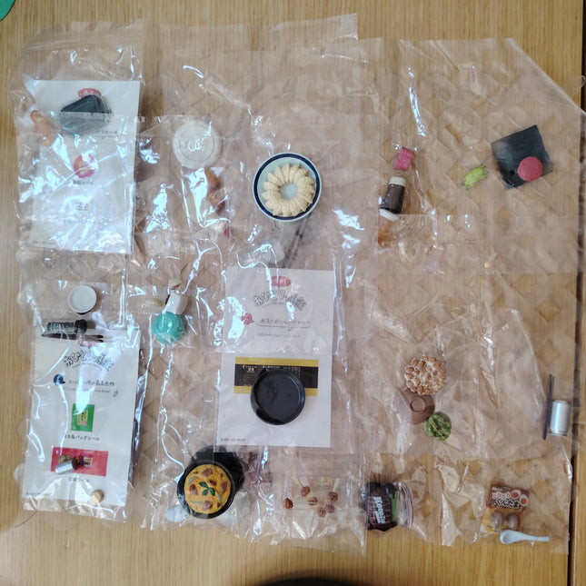 Re-Ment My Own Cooking – Set of 6 (Missing #3 & #8, 2021, Sealed)