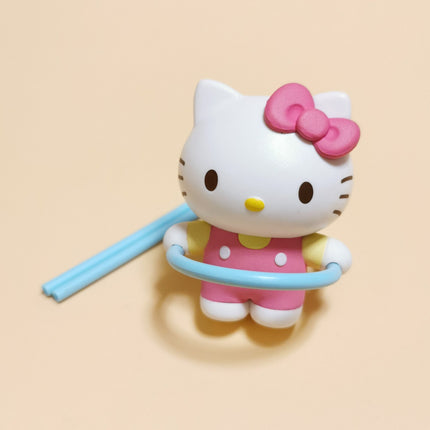 Sanrio Hello Kitty with Hula Hoop – 2" Gacha Figure (2023) (Pre-Owned)