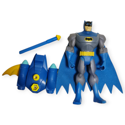 Mattel Animated BATMAN BRAVE & BOLD w Aqua Jet 5" Action Figure Loose Toy 2009
