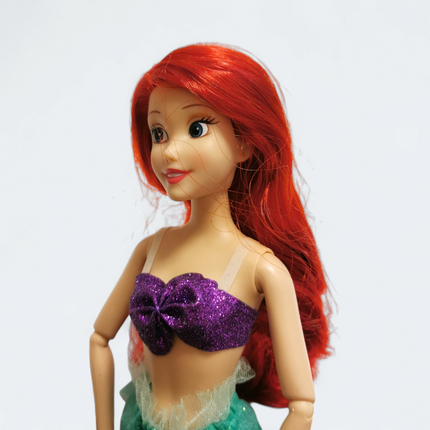 The Little Mermaid Ariel Doll with Flounder 12" – Disney Princess (Pre-Owned)
