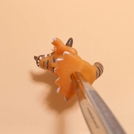 Bandai 2000 Digimon GREYMON 1.5" Mini Figure Digital Monster PVC Toy Toei Rare