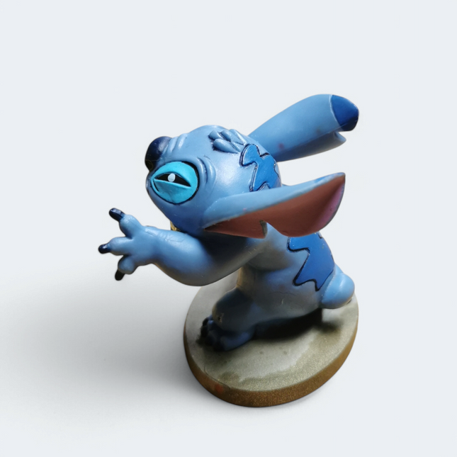 Disney Lilo & Stitch Running 2" Mini Figure with Base – Cake Topper (Pre-Owned)