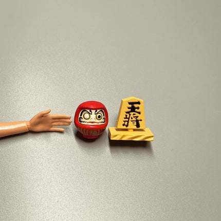 Re-Ment Miniature Daruma – Japanese Good Luck Charm (Pre-Owned)