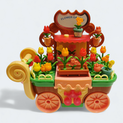 Magical Doremi Flower Garden Cart 5" Figure – Bandai (Damaged, Pre-Owned)