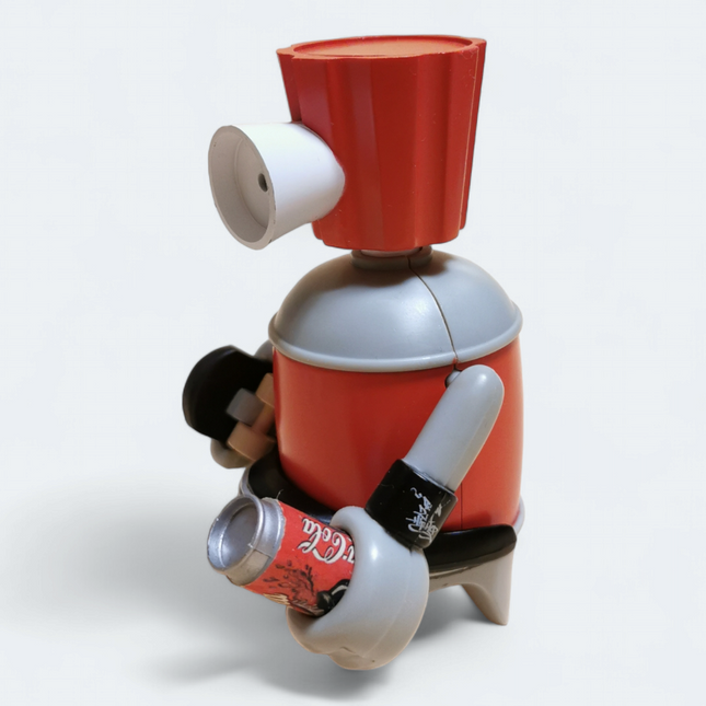 MICHAEL LAU Coca Cola Run 2 Da Hip Hop Mini Gardener Figure Limited Edition 2001