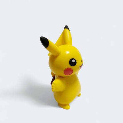 Nintendo Pokemon Cheerful Pikachu 1.75" Mini Figure – Gashapon (Pre-Owned)