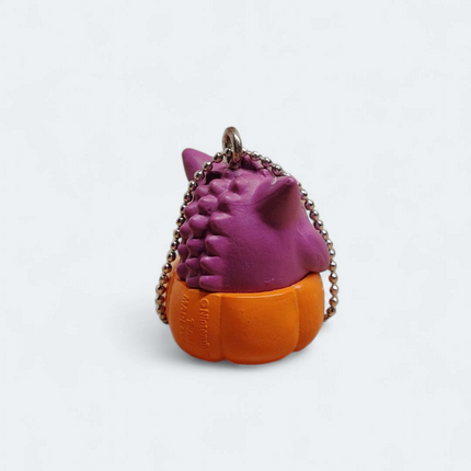 Pokemon Gengar as Halloween Pumpkin 1" Mini Figure – Keychain Japan (Pre-Owned)