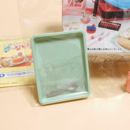 Re-Ment Elementary School #5 Pasta Lunch with Milk – Canteen Food (Sealed)