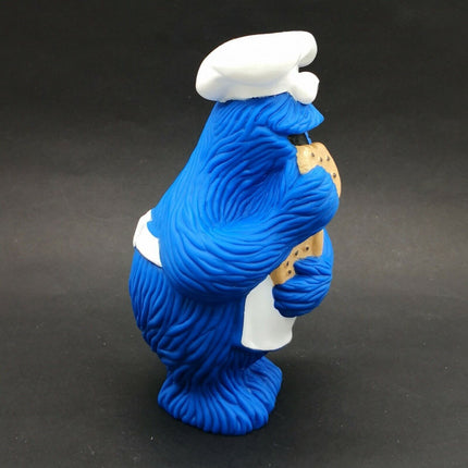Playskool 1991 Sesame Street Cookie Monster – 5.5" Squeezable Bath Toy (Pre-Owned)