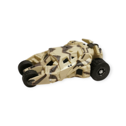 Tomica Miniature Batman Batmobile Beige Camouflage – 2" Mini Figure (Pre-Owned)