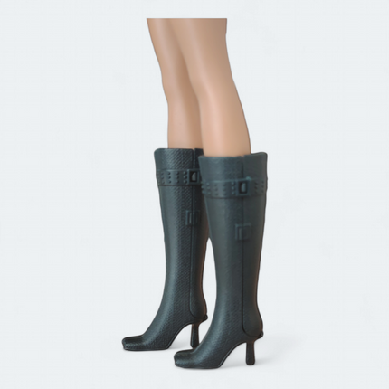 Mattel Barbie Dark Blue Tall Boots – Really Rosy 2003 (Pre-Owned)