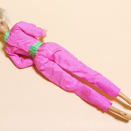 1/6 Scale Neon Pink Ski Jumpsuit – 90s Barbie/Jenny Fashion (Pre-Owned)