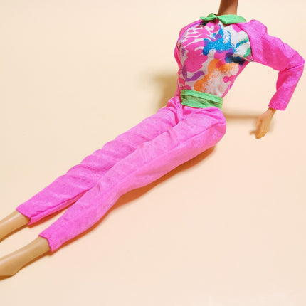 1/6 Scale Neon Pink Ski Jumpsuit – 90s Barbie/Jenny Fashion (Pre-Owned)
