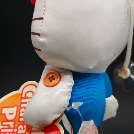 Sanrio Hello Kitty Blood Type AB – 5.5" Vinyl Plush (2003, Rare) (Pre-Owned)