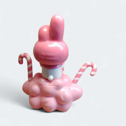 Sanrio My Melody with Candy Cane – 3.5" Storage Box (2012) (Pre-Owned)