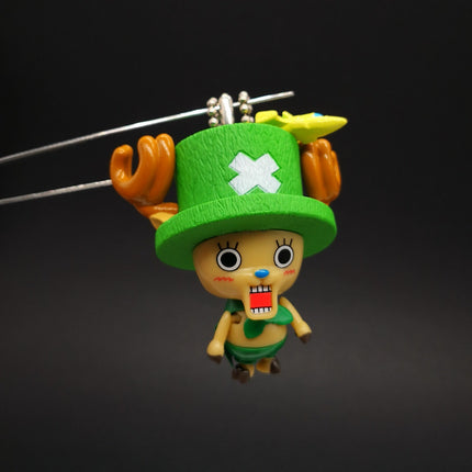 Bandai One Piece Tony Tony Chopper 2" Keychain Charm – Poseable (Pre-Owned)