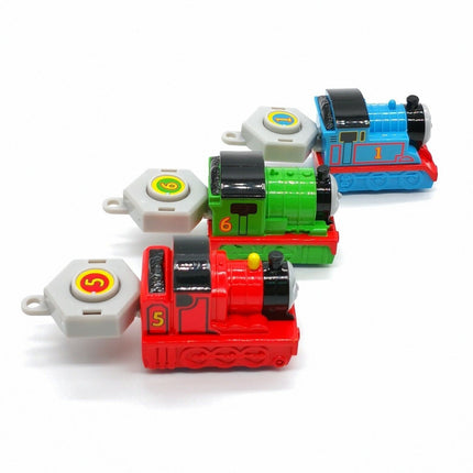 Thomas & Friends 1.5" Mini Train THOMAS JAMES PERCY Figure Push & Shoot Lot of 3