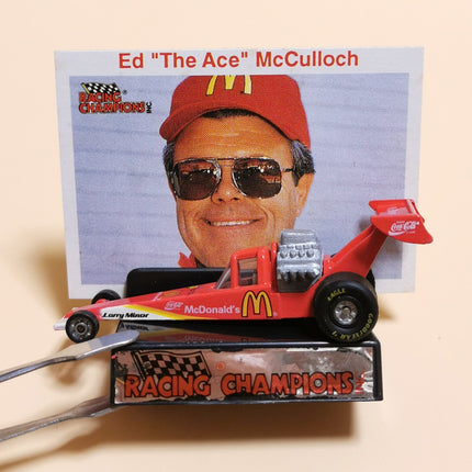Dragster McDonald's Ed McCulloch Red – Racing Champions (1993, Pre-Owned)