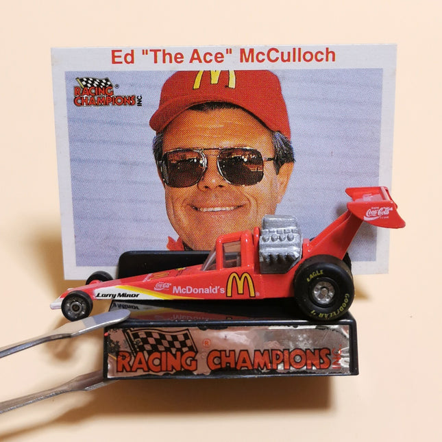 Dragster McDonald's Ed McCulloch Red – Racing Champions (1993, Pre-Owned)