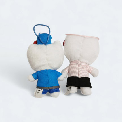 Sanrio Police Hello Kitty – 4.5" McDonald’s Cosplay Plush (2010) (Pre-Owned)
