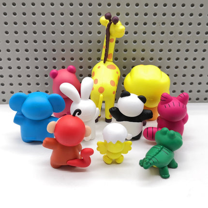 Animal Cracker 1.5" Mini Figures – SK Japan Snack Animals Lot of 10 (Pre-Owned)