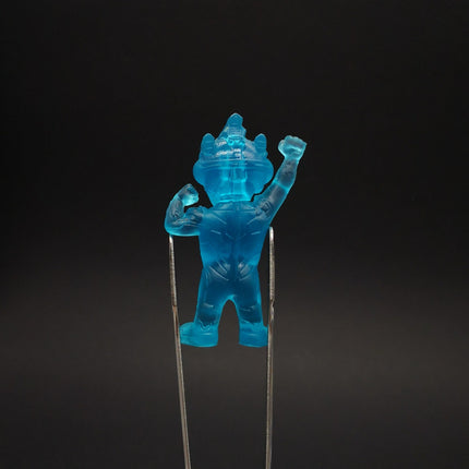 Bandai 2017 Ultraman X Ultra Battler Clear Blue 1.5" Mini Figure (Pre-Owned)