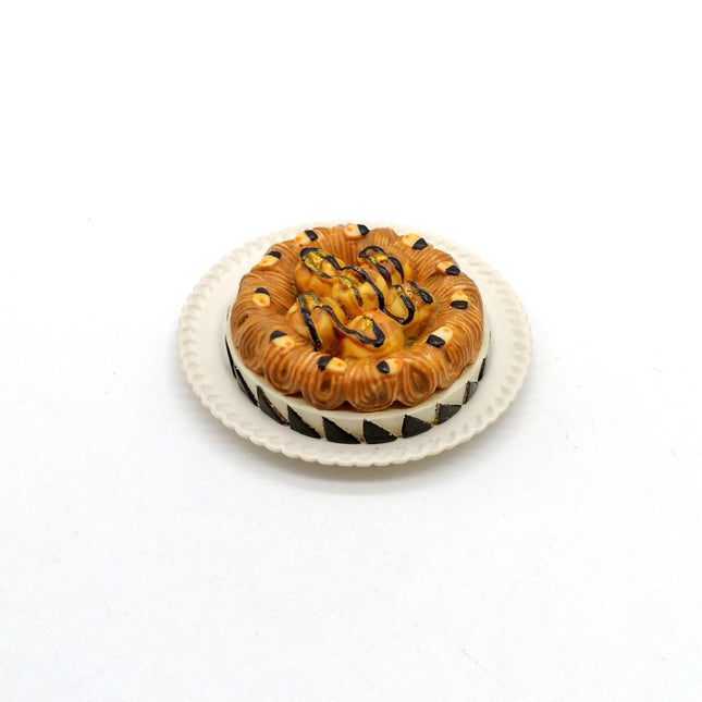 Re-Ment Miniature Mont Blanc Chestnut Mousse Cake – Party Dessert (Pre-Owned)