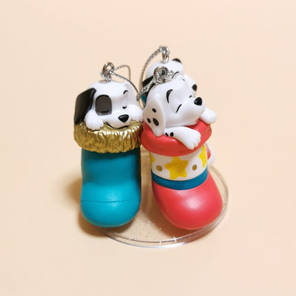 101 Dalmatians Lucky, Penny & Patch in Socks 2" Ornament – Happy Kuji (Pre-Owned)