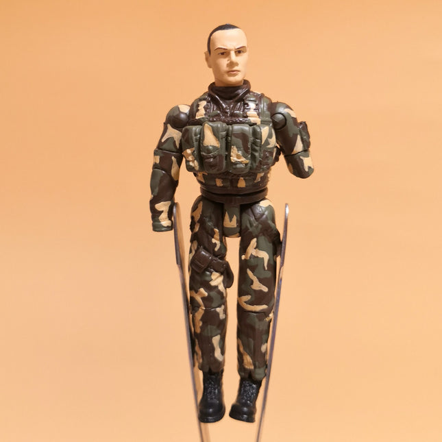 BBI Elite Force 1/18 Military Soldier Poseable Figure FOR PARTS Missing ARM HAND