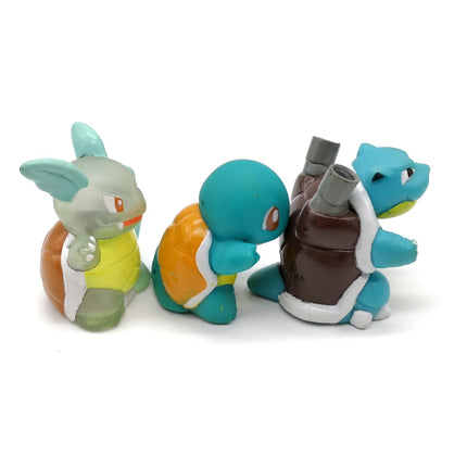 Pokemon Squirtle Blastoise Wartortle – 1.5" Finger Puppet (Bandai 1996, Pre-Owned)