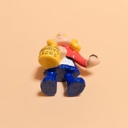 Hershey's Chocolate Kisses Girl with Bucket – 2" Promo Figure (Pre-Owned)